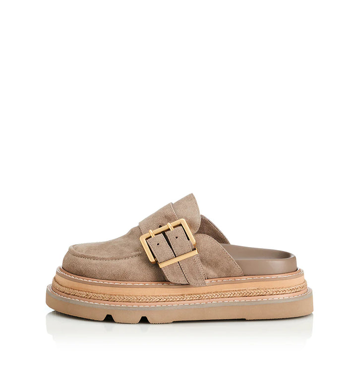 ALIAS MAE Womens Vella Natural Suede Leather Sandals, WOMENS SHOES, ALIAS MAE, Elwood 101