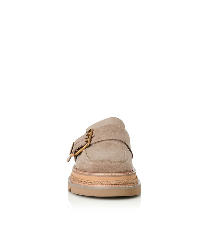 ALIAS MAE Womens Vella Natural Suede Leather Sandals, WOMENS SHOES, ALIAS MAE, Elwood 101