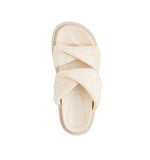 ALIAS MAE Womens Yvette Chunky Flatform Sandals - Bone Raffia, WOMENS SHOES, ALIAS MAE, Elwood 101