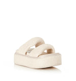 ALIAS MAE Womens Yvette Chunky Flatform Sandals - Bone Raffia, WOMENS SHOES, ALIAS MAE, Elwood 101