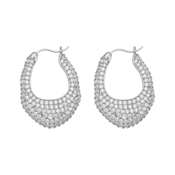 AMBER SCEATS Womens Aria Earrings - Silver, WOMENS JEWELLERY, AMBER SCEATS, Elwood 101