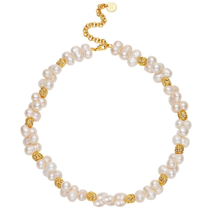 AMBER SCEATS Womens Farida Necklace - Gold, WOMENS JEWELLERY, AMBER SCEATS, Elwood 101