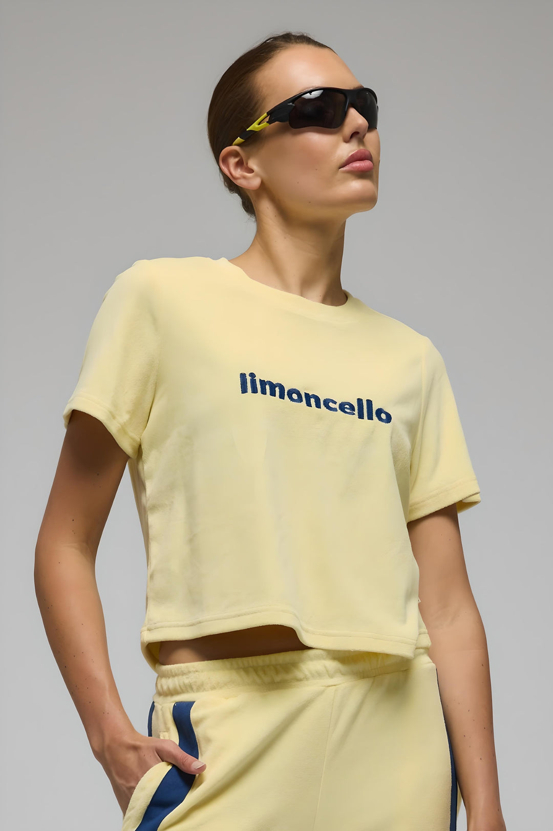 ARAMINTA JAMES Womens Limoncello Terry Tee Lemon Cream, WOMENS TEES & TANKS, ARAMINTA JAMES, Elwood 101