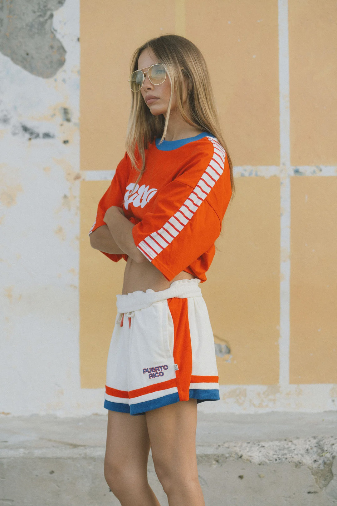 ARAMINTA JAMES Womens Rico Terry Short in Coconut, WOMENS SHORTS, ARAMINTA JAMES, Elwood 101