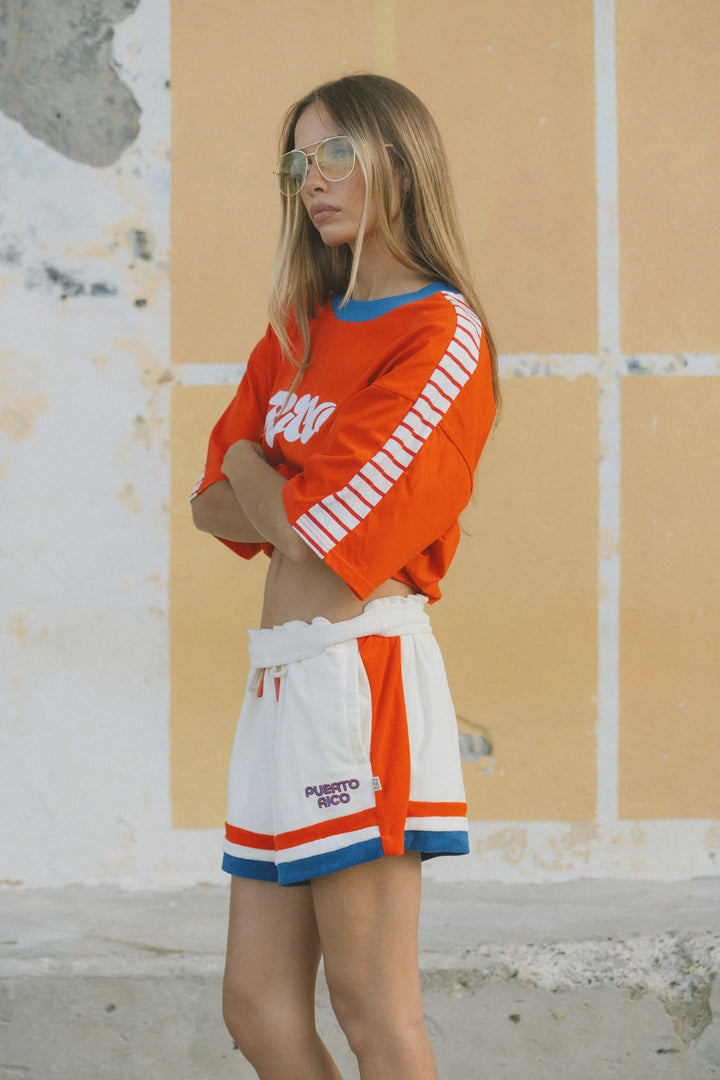 ARAMINTA JAMES Womens Rico Terry Short in Coconut, WOMENS SHORTS, ARAMINTA JAMES, Elwood 101