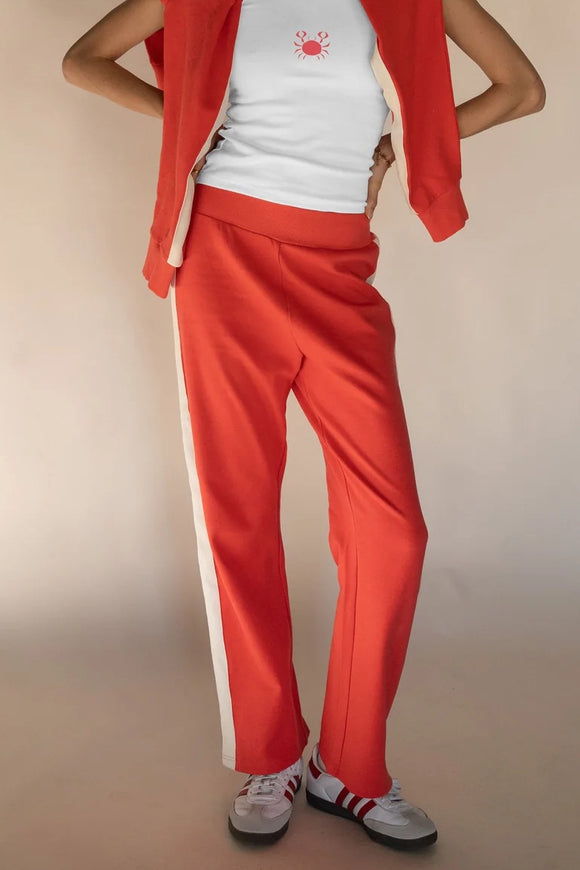 ARAMINTA JAMES Womens Serafina Knit Pant - Lobster Red, WOMENS PANTS, ARAMINTA JAMES, Elwood 101