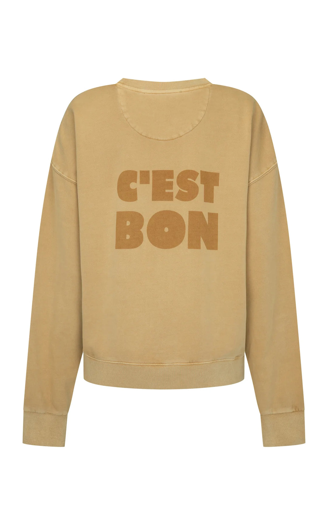 ARAMINTA JAMES Womens C'est Bon Sweatshirt - Ecru, General, ARAMINTA JAMES, Elwood 101