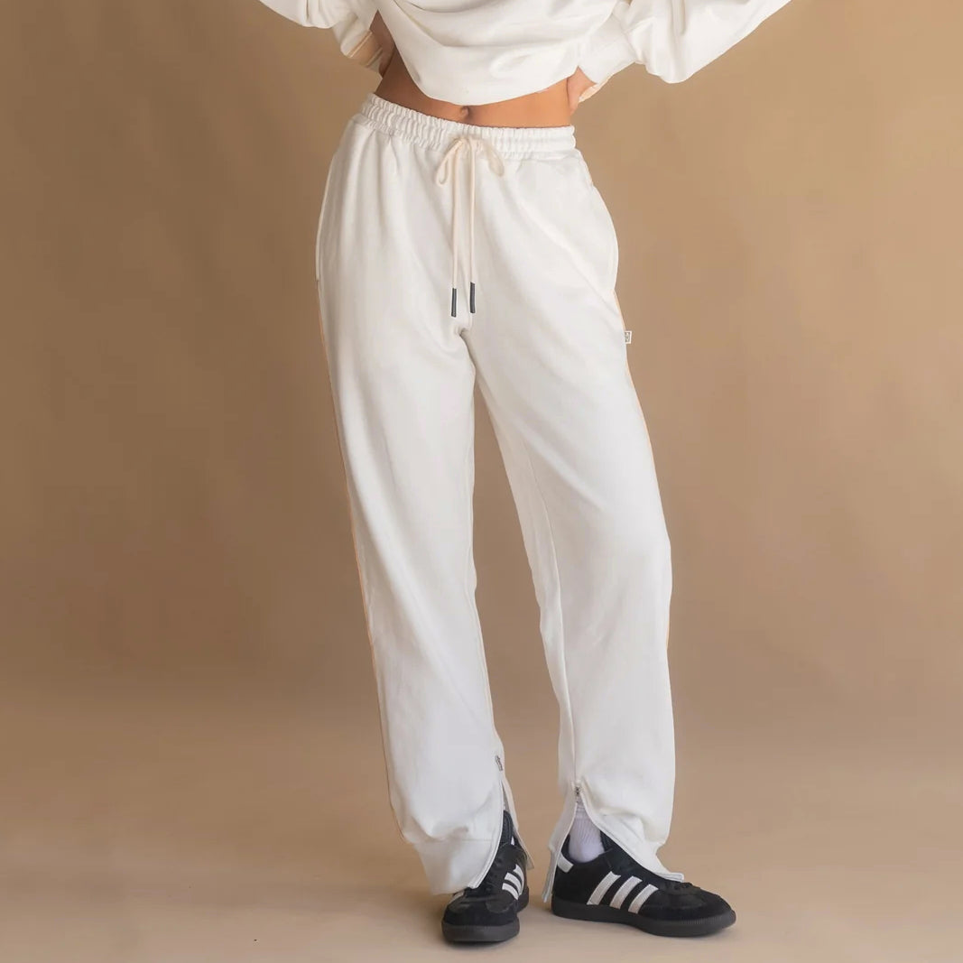 ARAMINTA JAMES Womens Riviera Sweatpant - Snow, WOMENS TRACK PANTS, ARAMINTA JAMES, Elwood 101