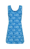 ARAMINTA JAMES Womens Sunseeker Terry Dress - Light Cornflower, WOMENS DRESSES, ARAMINTA JAMES, Elwood 101