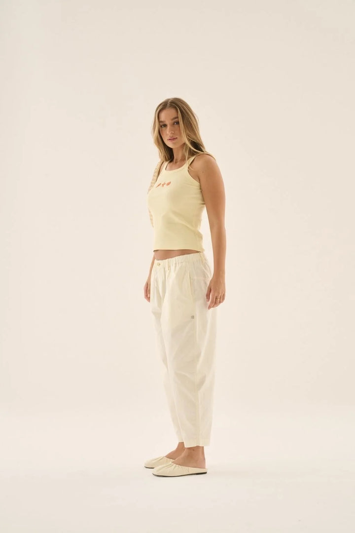 ARAMINTA JAMES Womens AJ Barrel Pant in Coconut, WOMENS PANTS, ARAMINTA JAMES, Elwood 101