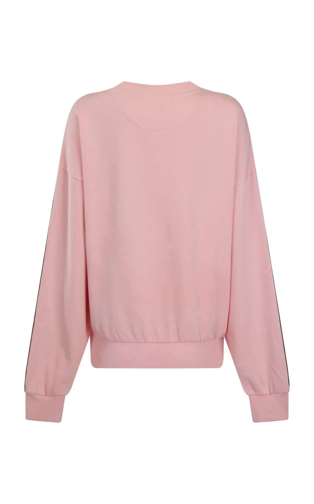 ARAMINTA JAMES Womens AJ Logo Sweatshirt in Rose Quartz, WOMENS KNITS & SWEATERS, ARAMINTA JAMES, Elwood 101