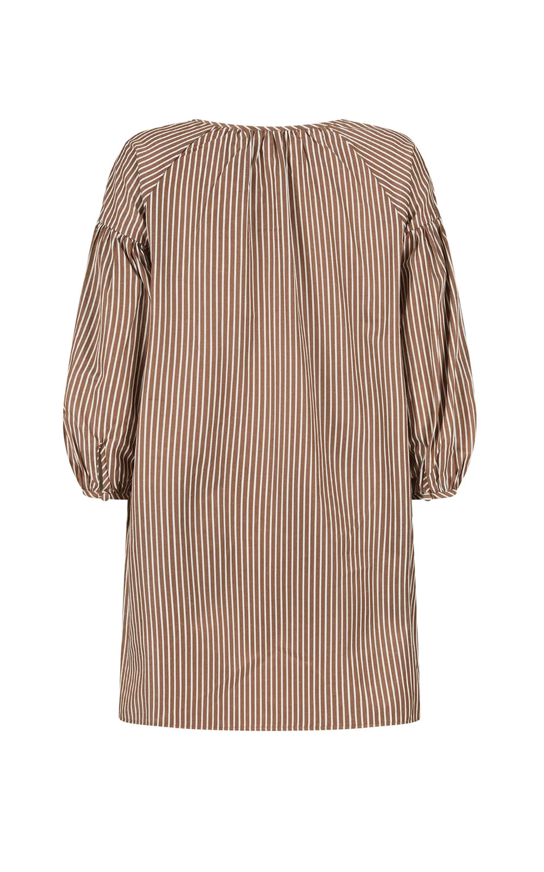 ARAMINTA JAMES Womens AJ Stripe Dress in Chocolate, WOMENS DRESSES, ARAMINTA JAMES, Elwood 101