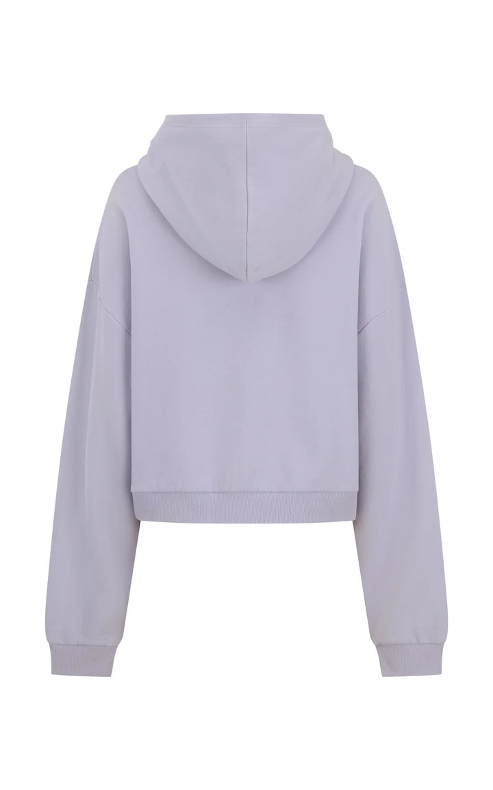 ARAMINTA JAMES Womens A James Zip Thru Hoodie in Lavender