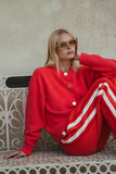 ARAMINTA JAMES Womens Aime Cardigan Coral