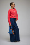 ARAMINTA JAMES Womens Aime Cardigan Coral