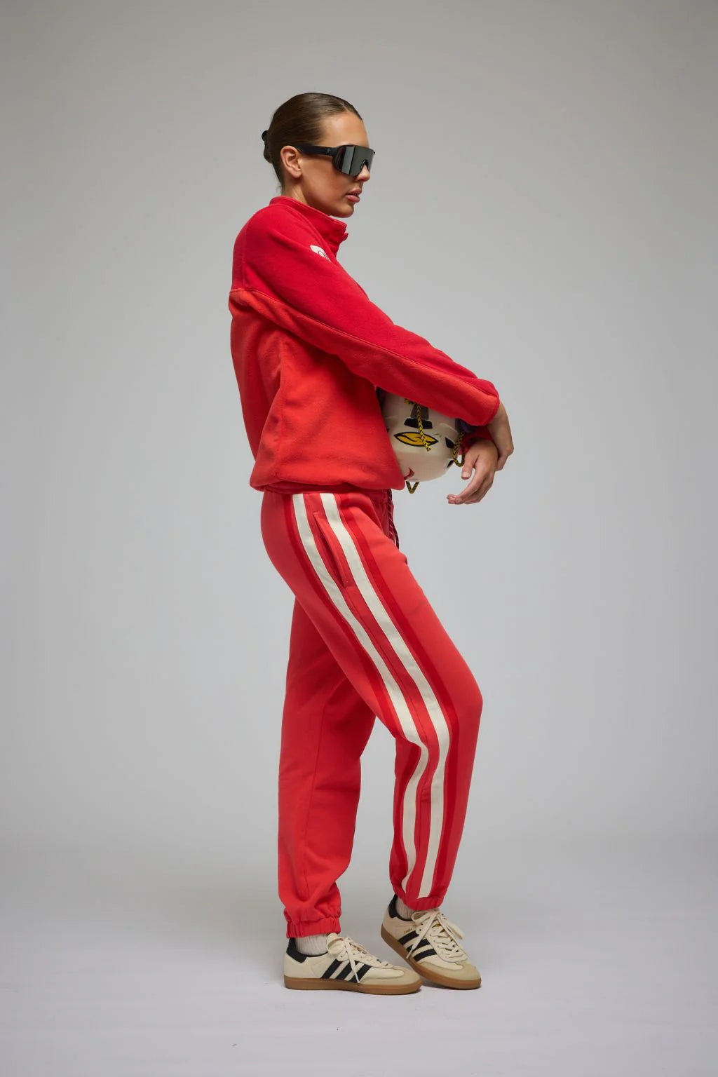 ARAMINTA JAMES Womens Bisous Trackpant Coral, WOMENS TRACK PANTS, ARAMINTA JAMES, Elwood 101