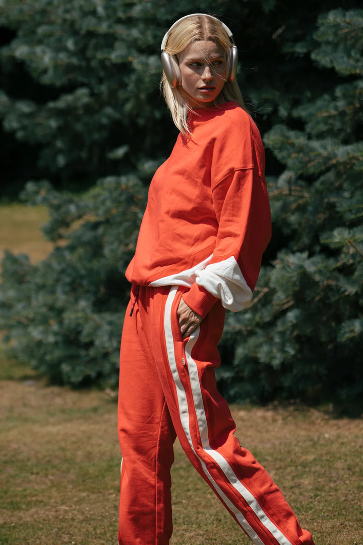 ARAMINTA JAMES Womens Bisous Trackpant Coral, WOMENS TRACK PANTS, ARAMINTA JAMES, Elwood 101