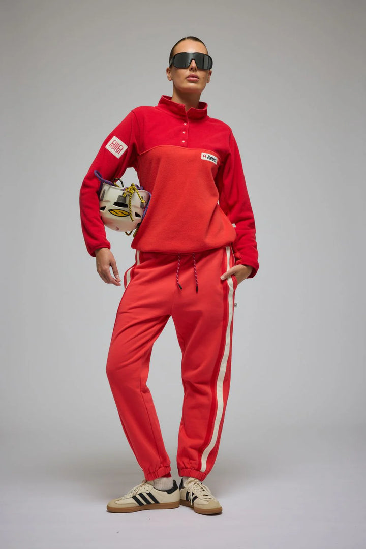 ARAMINTA JAMES Womens Bisous Trackpant Coral, WOMENS TRACK PANTS, ARAMINTA JAMES, Elwood 101