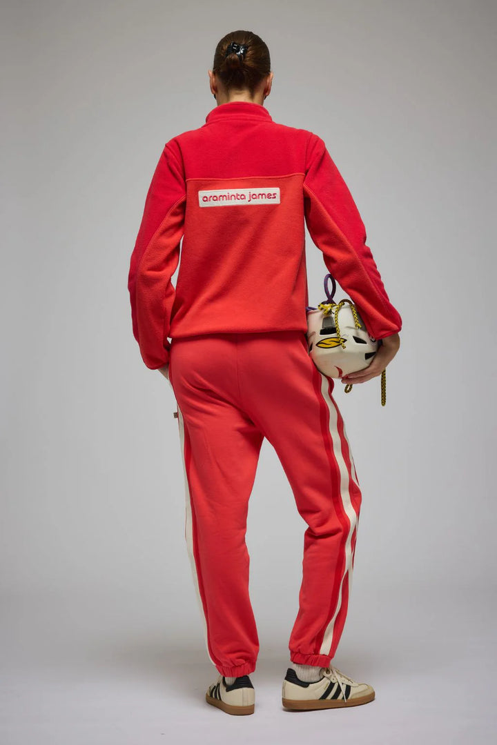ARAMINTA JAMES Womens Bisous Trackpant Coral, WOMENS TRACK PANTS, ARAMINTA JAMES, Elwood 101