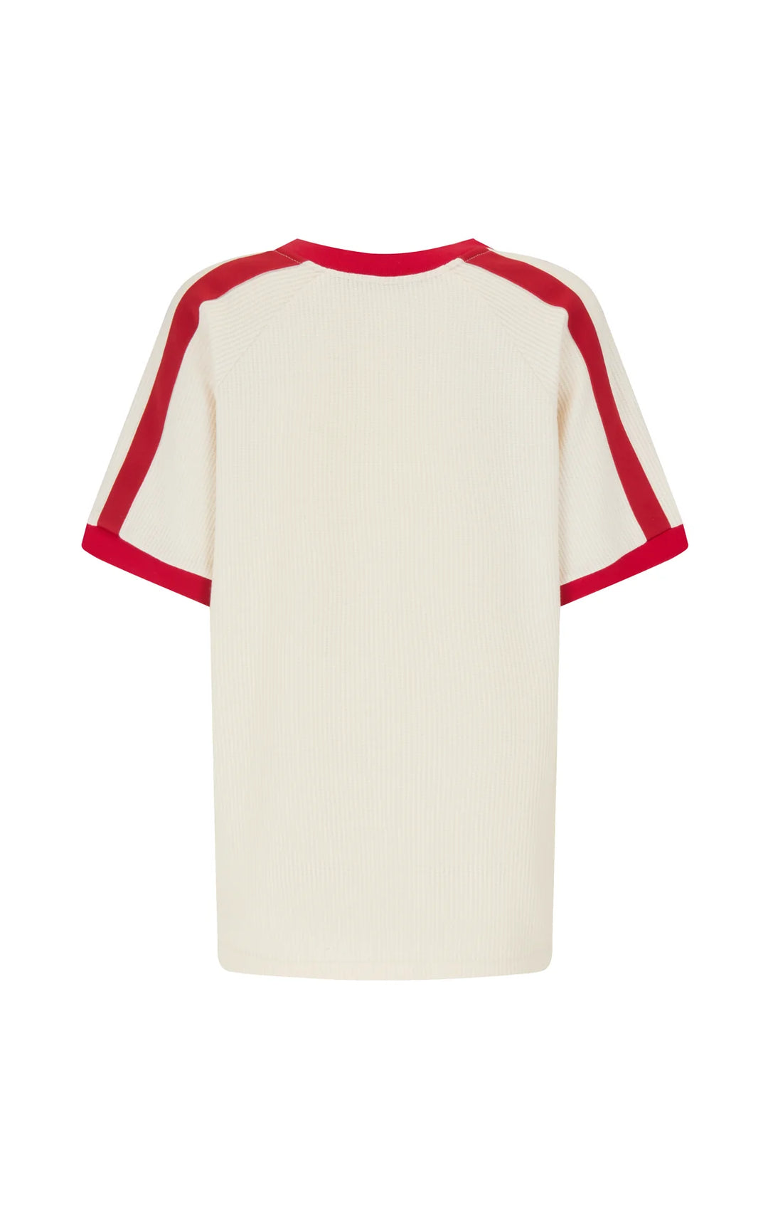 ARAMINTA JAMES Womens Chilli 99 Waffle Tee in Coconut