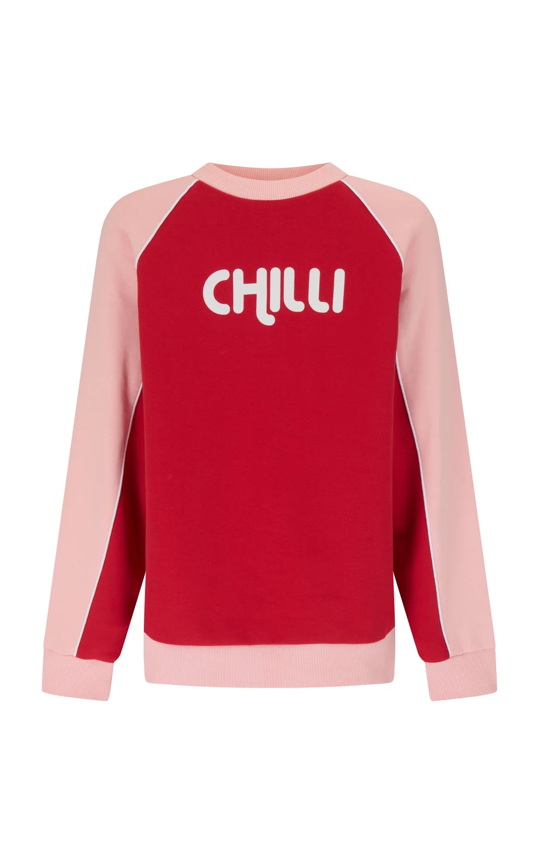 ARAMINTA JAMES Womens Chilli Sweatshirt in Poppy Red
