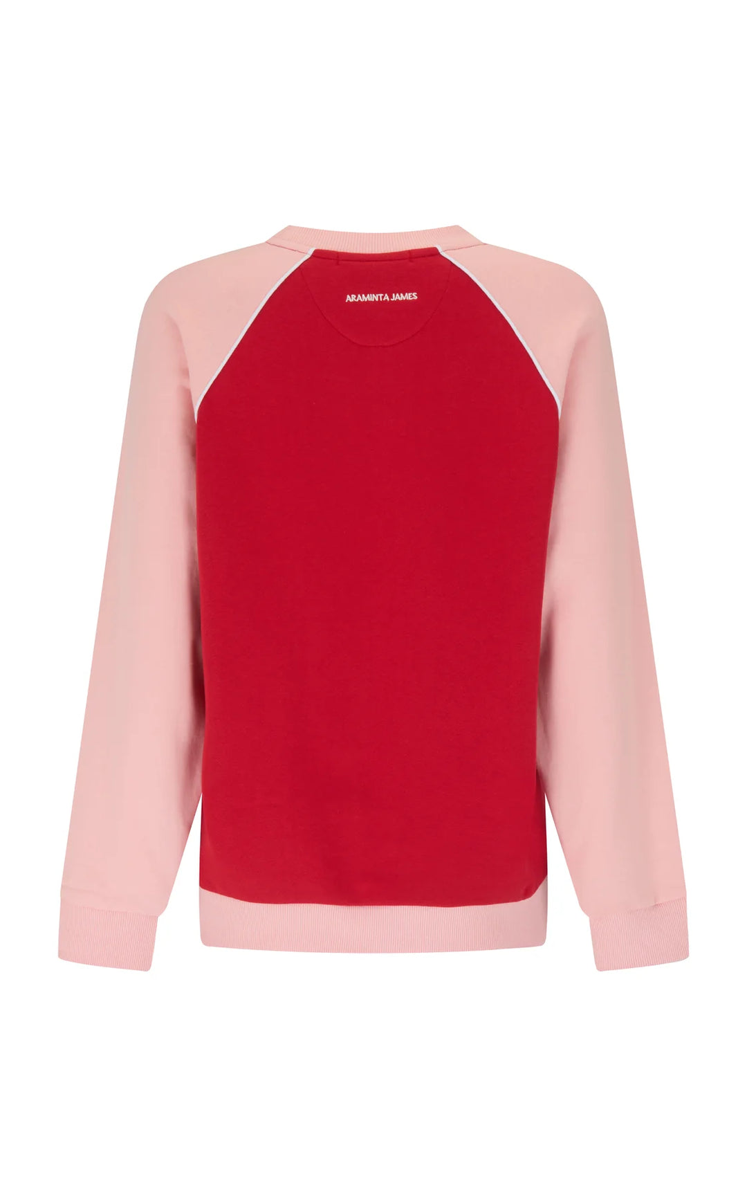 ARAMINTA JAMES Womens Chilli Sweatshirt in Poppy Red