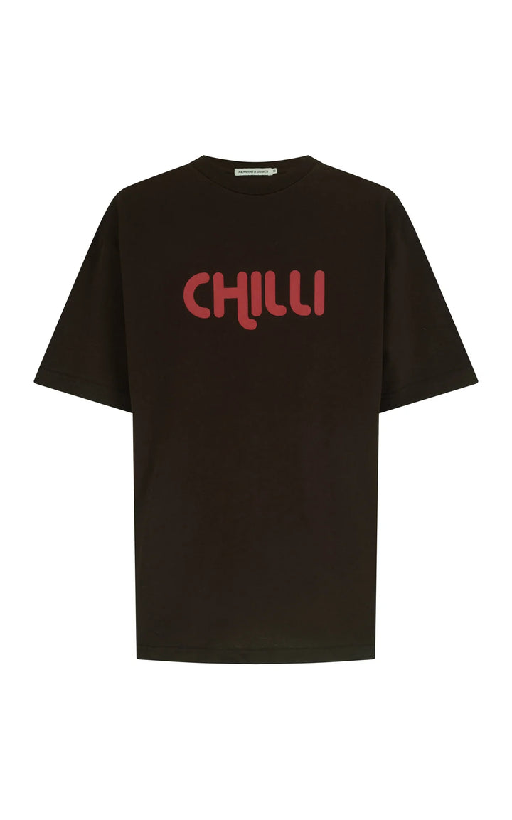 ARAMINTA JAMES Womens Chilli Tee in Mocha, WOMENS TEES & TANKS, ARAMINTA JAMES, Elwood 101