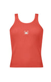 ARAMINTA JAMES Womens Crabe Tank - Lobster Red, WOMENS TEES & TANKS, ARAMINTA JAMES, Elwood 101