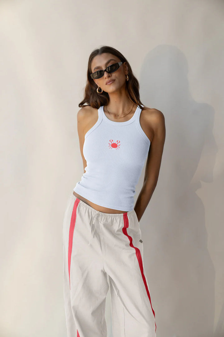 ARAMINTA JAMES Womens Crabe Tank - Snow, WOMENS TEES & TANKS, ARAMINTA JAMES, Elwood 101