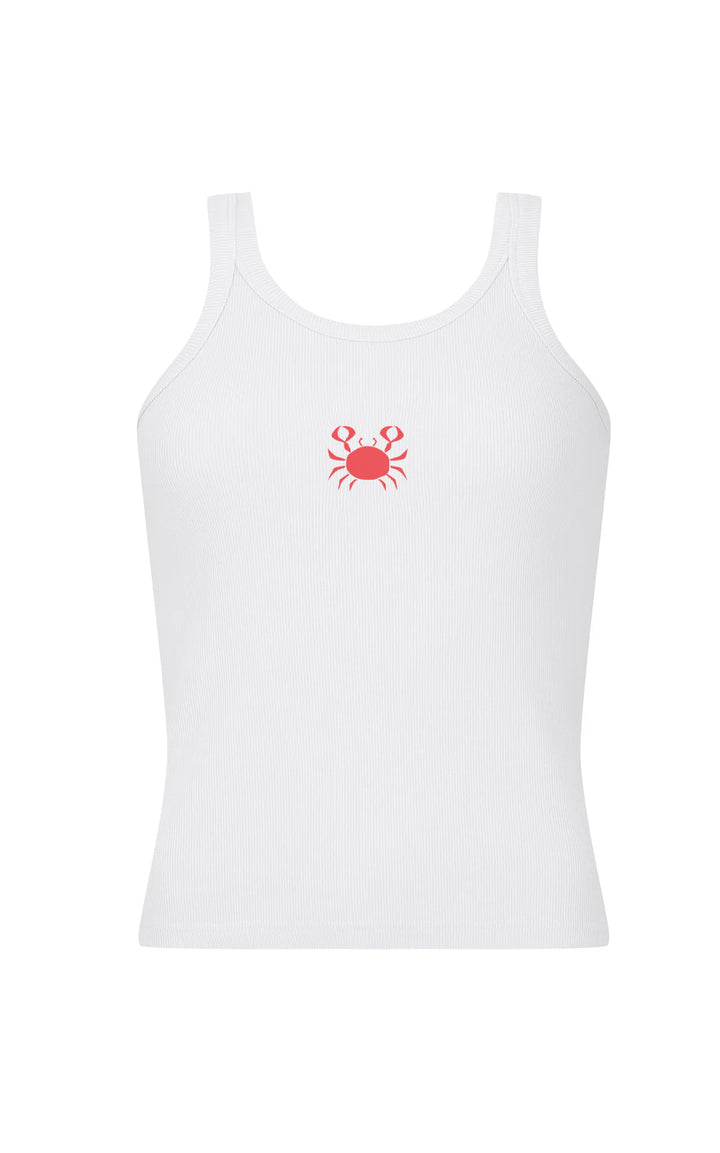 ARAMINTA JAMES Womens Crabe Tank - Snow, WOMENS TEES & TANKS, ARAMINTA JAMES, Elwood 101