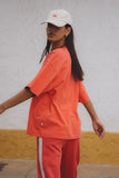 ARAMINTA JAMES Womens Fantastico Tee - Lobster Red, WOMENS TEES & TANKS, ARAMINTA JAMES, Elwood 101