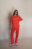 ARAMINTA JAMES Womens Fantastico Tee - Lobster Red, WOMENS TEES & TANKS, ARAMINTA JAMES, Elwood 101