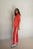 ARAMINTA JAMES Womens Fantastico Tee - Lobster Red, WOMENS TEES & TANKS, ARAMINTA JAMES, Elwood 101
