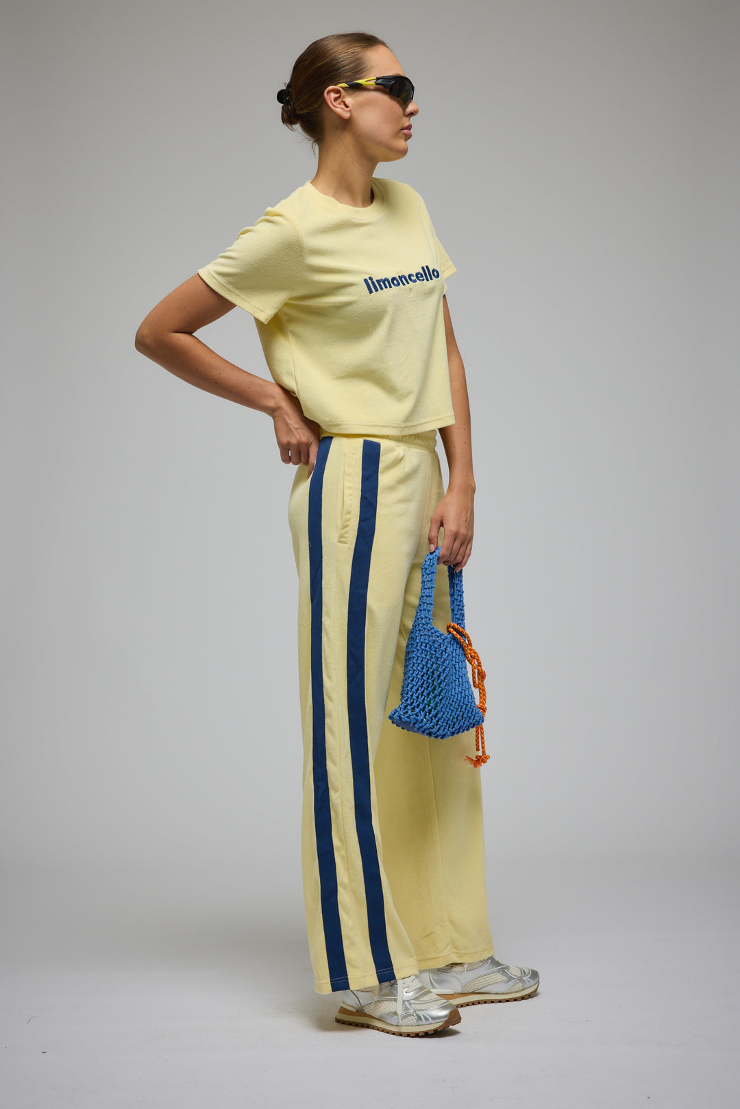 ARAMINTA JAMES Womens Limoncello Terry Tee Lemon Cream, WOMENS TEES & TANKS, ARAMINTA JAMES, Elwood 101