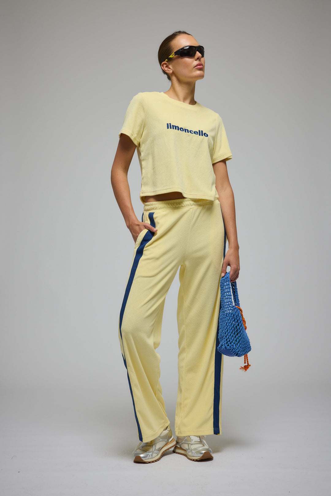 ARAMINTA JAMES Womens Limoncello Terry Tee Lemon Cream, WOMENS TEES & TANKS, ARAMINTA JAMES, Elwood 101