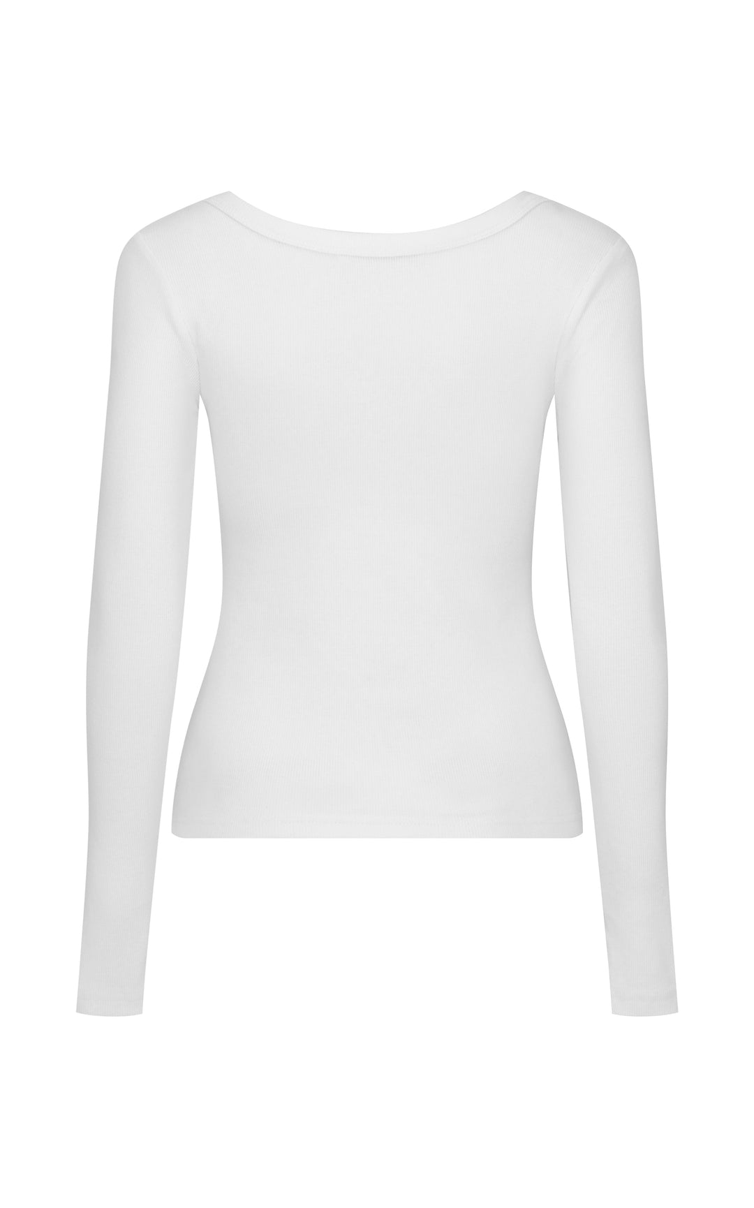 ARAMINTA JAMES Womens Monogram Long Sleeve Top Snow, WOMENS TOPS & SHIRTS, ARAMINTA JAMES, Elwood 101