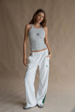 ARAMINTA JAMES Womens Monogram Tank Grey Marle, WOMENS TEES & TANKS, ARAMINTA JAMES, Elwood 101