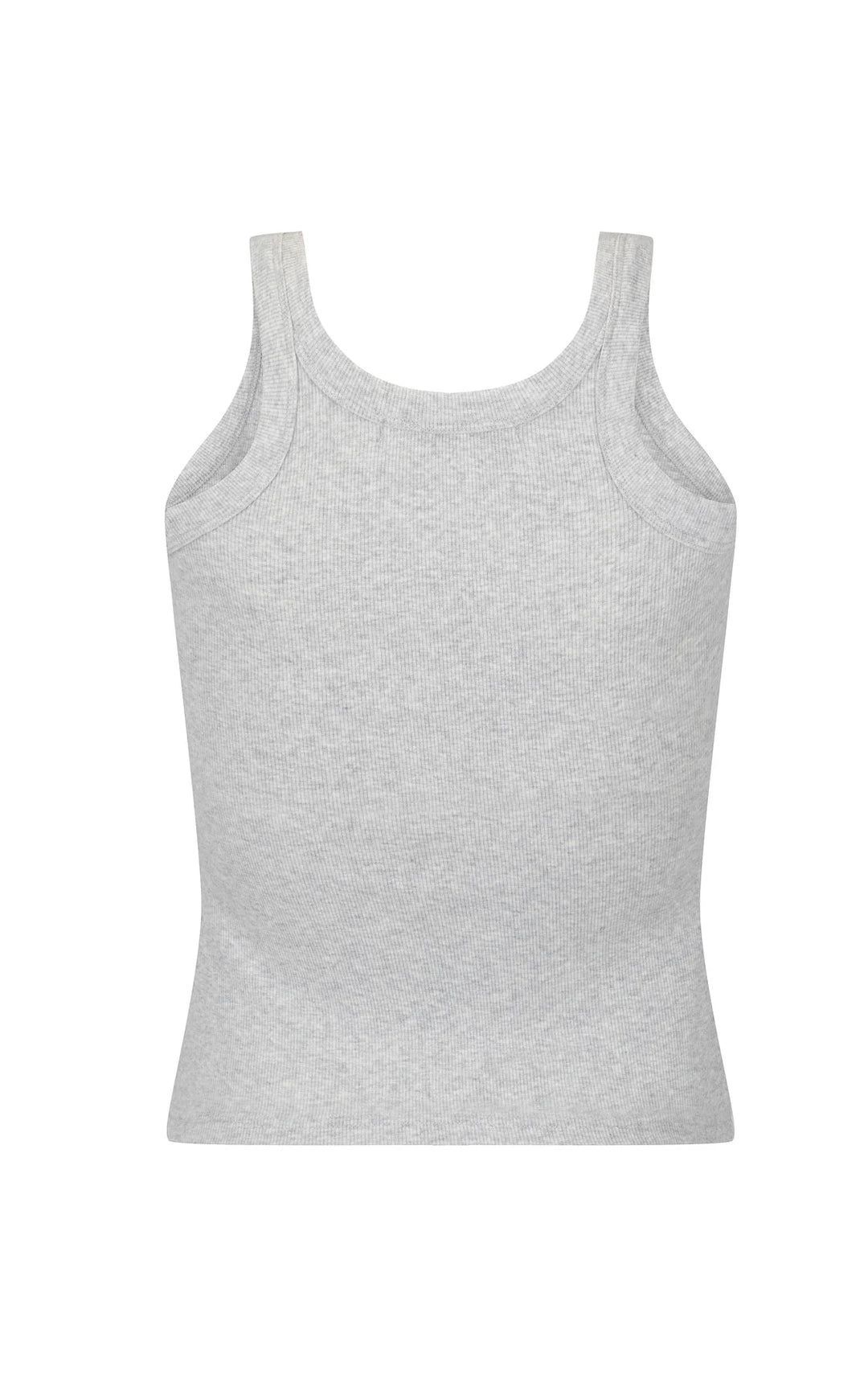 ARAMINTA JAMES Womens Monogram Tank Grey Marle, WOMENS TEES & TANKS, ARAMINTA JAMES, Elwood 101