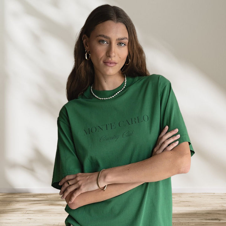 ARAMINTA JAMES Womens Monte Tee Dark Green, WOMENS TEES & TANKS, ARAMINTA JAMES, Elwood 101