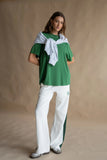ARAMINTA JAMES Womens Monte Tee Dark Green, WOMENS TEES & TANKS, ARAMINTA JAMES, Elwood 101