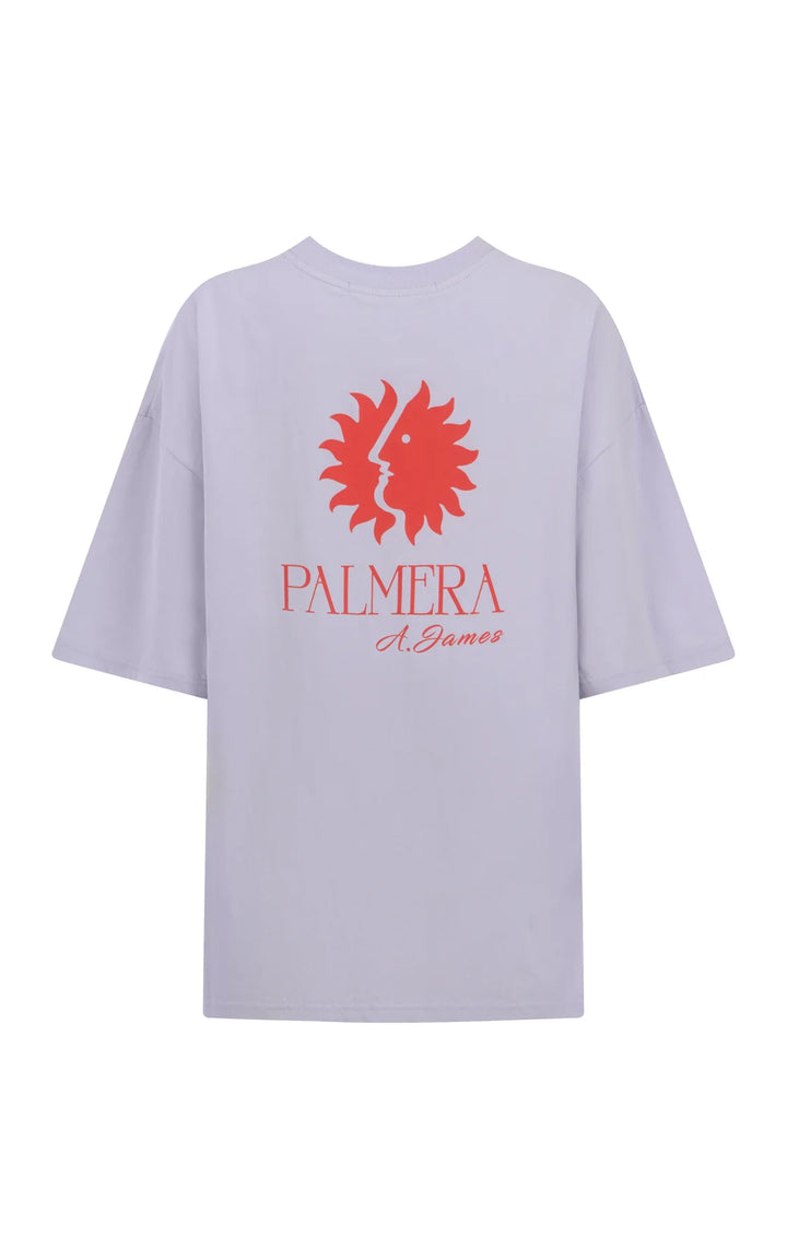 ARAMINTA JAMES Womens Palmera Sun Tee in Lavender