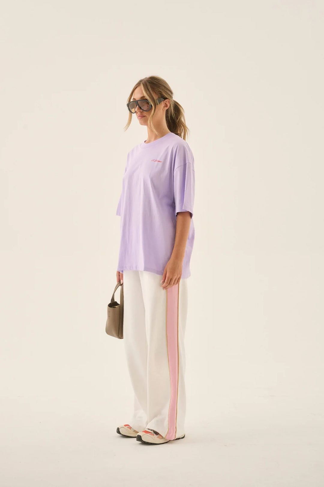 ARAMINTA JAMES Womens Palmera Sun Tee in Lavender