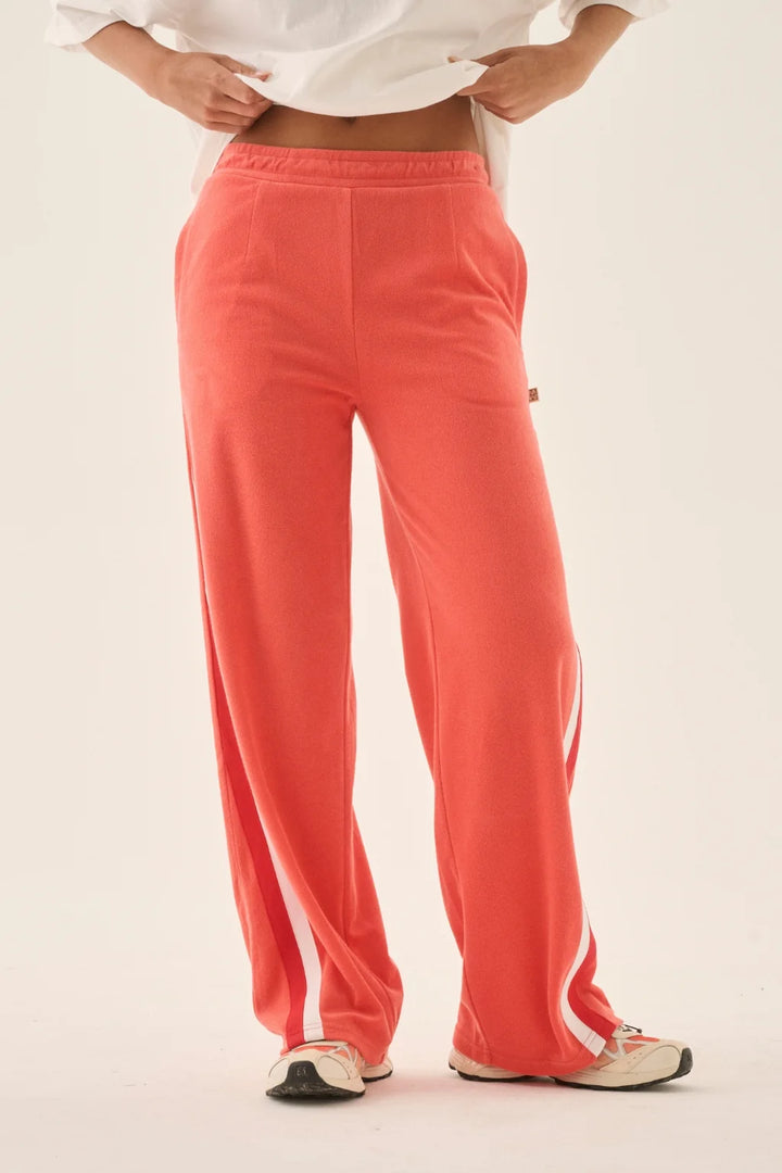 ARAMINTA JAMES Womens Palmera Terry Trackpant in Soft Coral