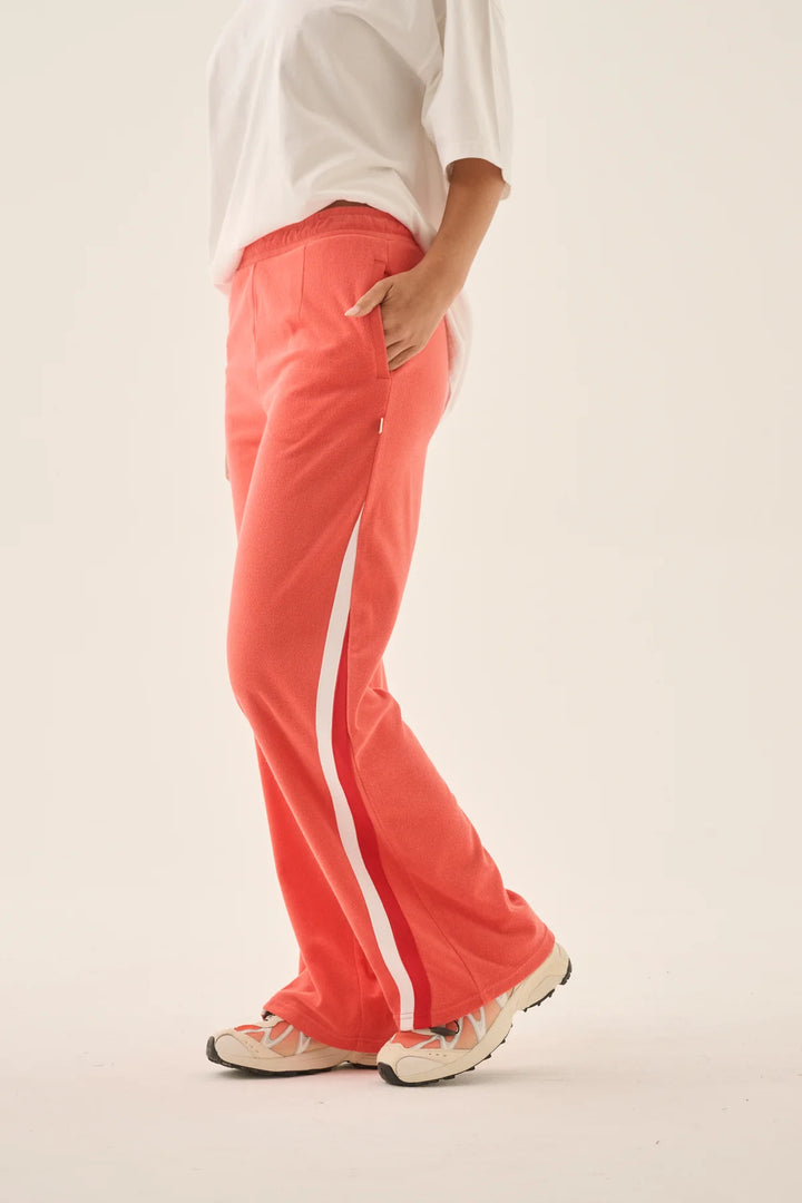 ARAMINTA JAMES Womens Palmera Terry Trackpant in Soft Coral