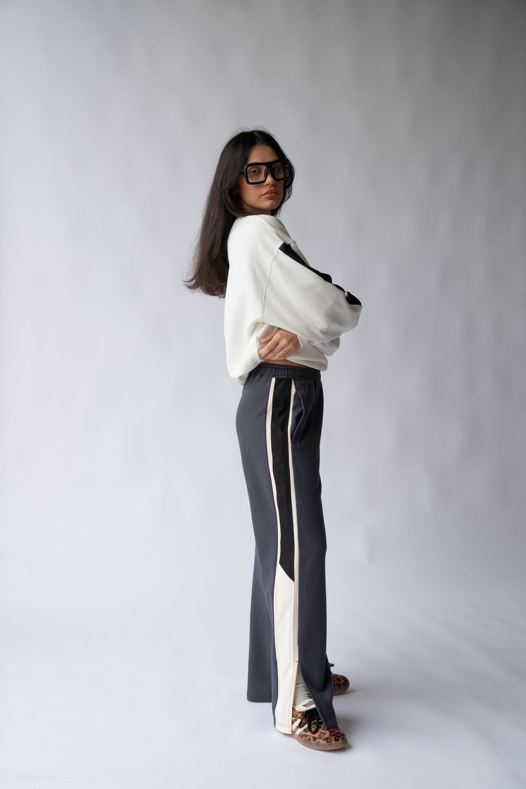 ARAMINTA JAMES Womens Parisienne Trackpant - Noir, WOMENS TRACK PANTS, ARAMINTA JAMES, Elwood 101