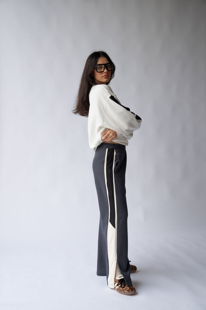 ARAMINTA JAMES Womens Parisienne Trackpant - Noir, WOMENS TRACK PANTS, ARAMINTA JAMES, Elwood 101