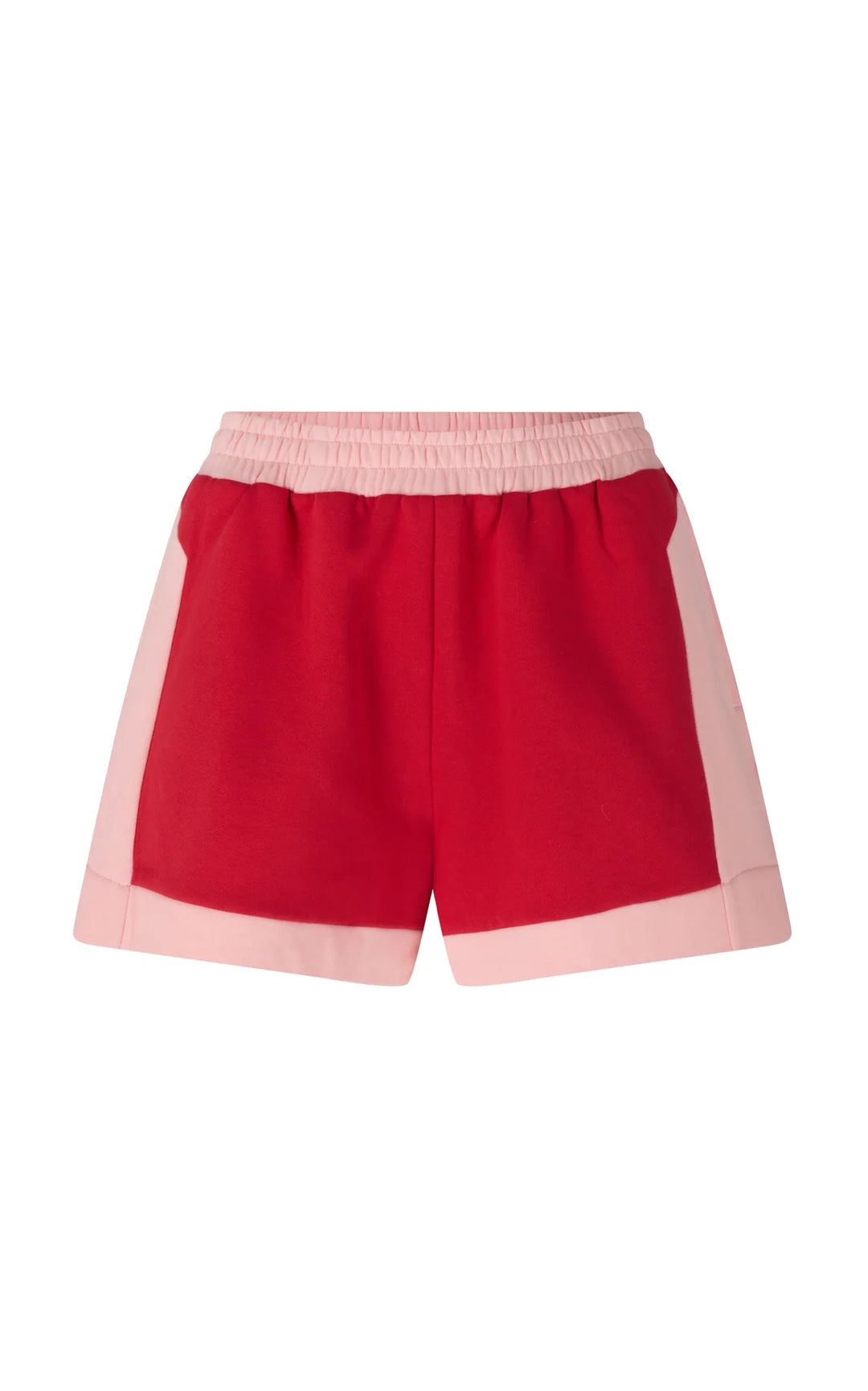ARAMINTA JAMES Womens Retro Track Short in Poppy Red