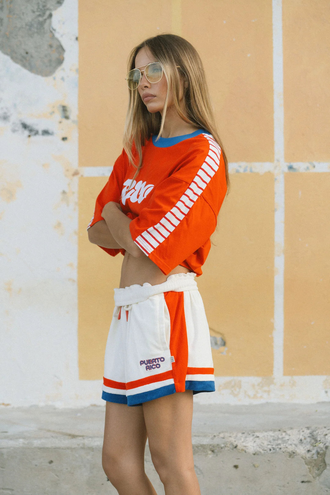 ARAMINTA JAMES Womens Rico Terry Short in Coconut, WOMENS SHORTS, ARAMINTA JAMES, Elwood 101