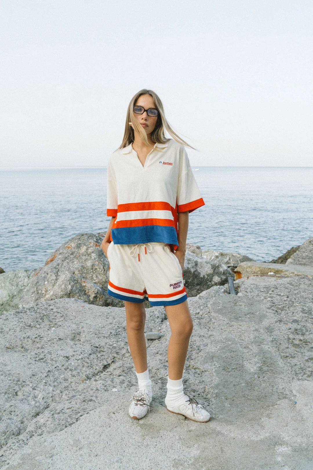 ARAMINTA JAMES Womens Rico Terry Short in Coconut, WOMENS SHORTS, ARAMINTA JAMES, Elwood 101