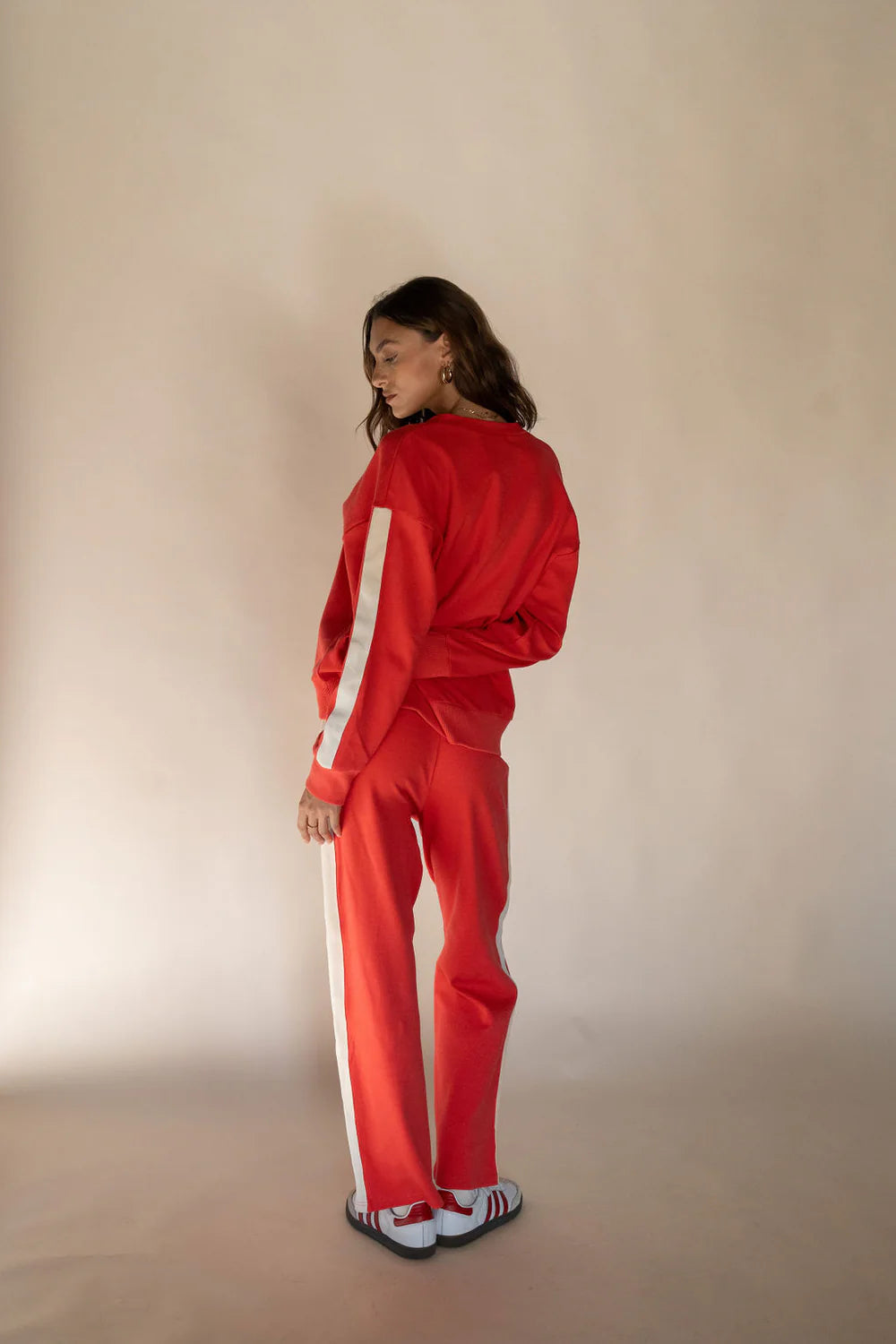 ARAMINTA JAMES Womens Serafina Knit Pant - Lobster Red, WOMENS PANTS, ARAMINTA JAMES, Elwood 101